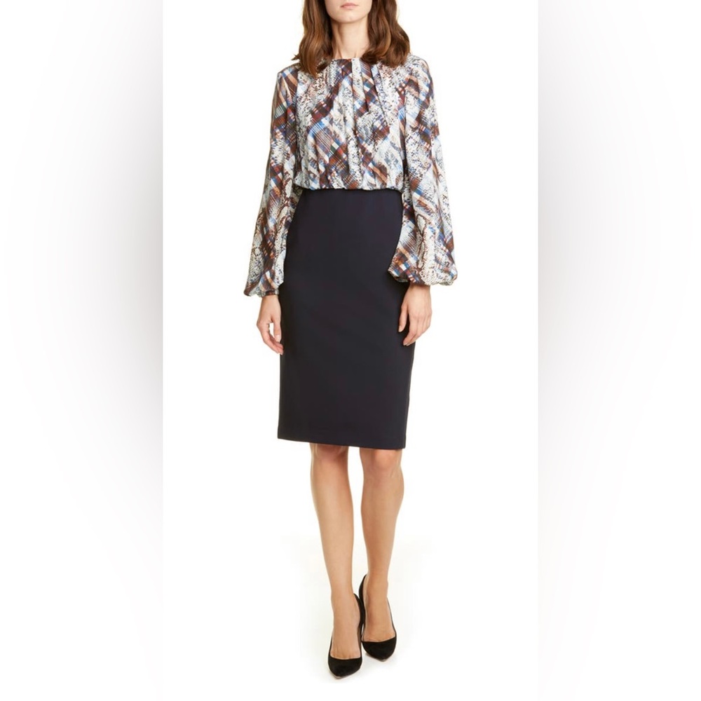 NWT Women's Ted Baker London Caalla Quartz LongSleeve Dress Size 5
